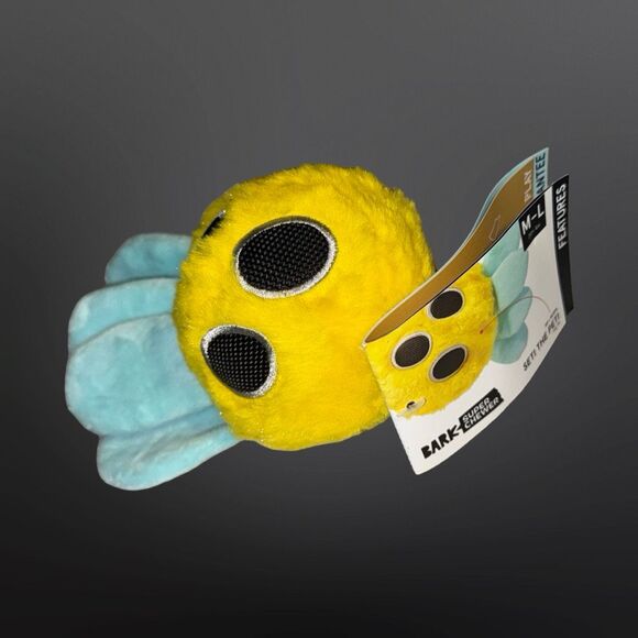 NEW Bark Box Seti The Peti Super Chewer Interactive Rubber Dog Toy 2/1 Plush Toy - Picture 6 of 6